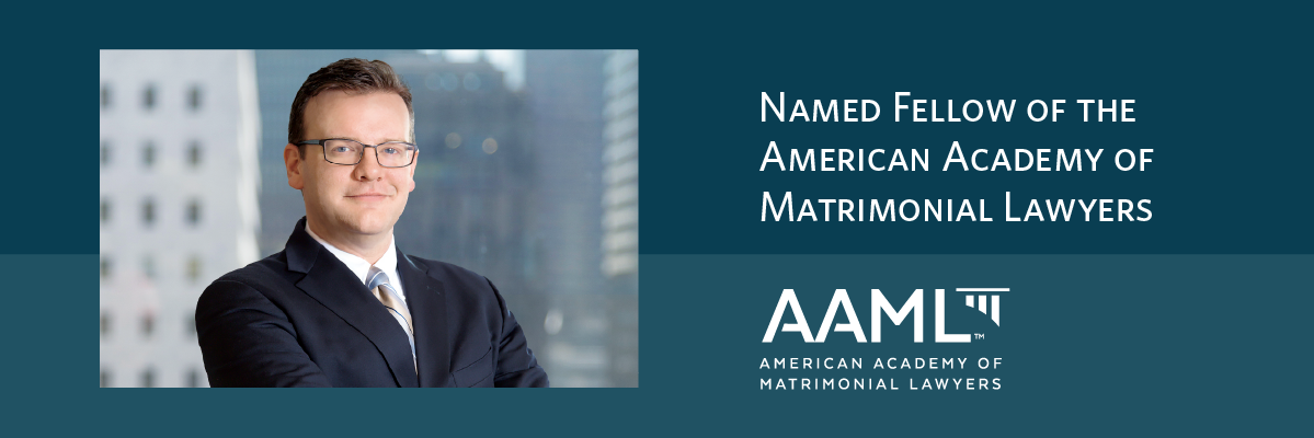 McKinley Irvin Partner Brian Edwards Named Fellow of the American Academy of Matrimonial Lawyers